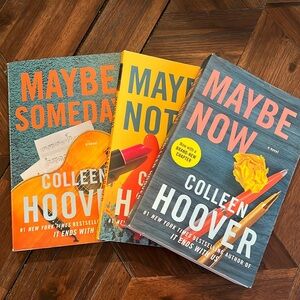 Colleen Hoover Maybe Series.